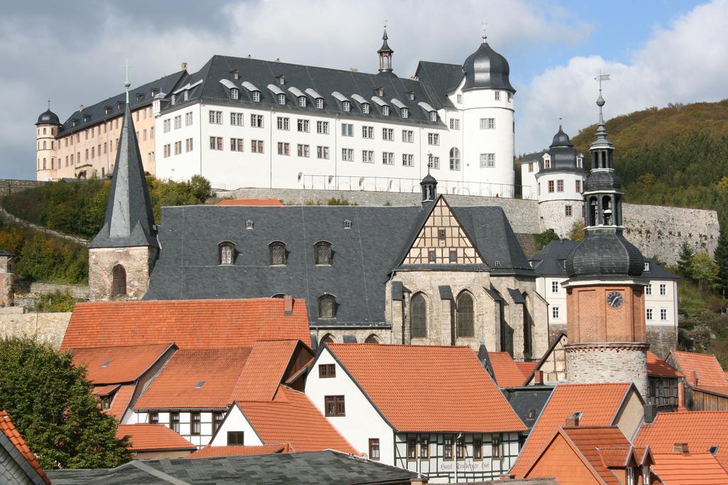 Hotel Garni Weisses Ross Stolberg i. Harz Eksteriør billede