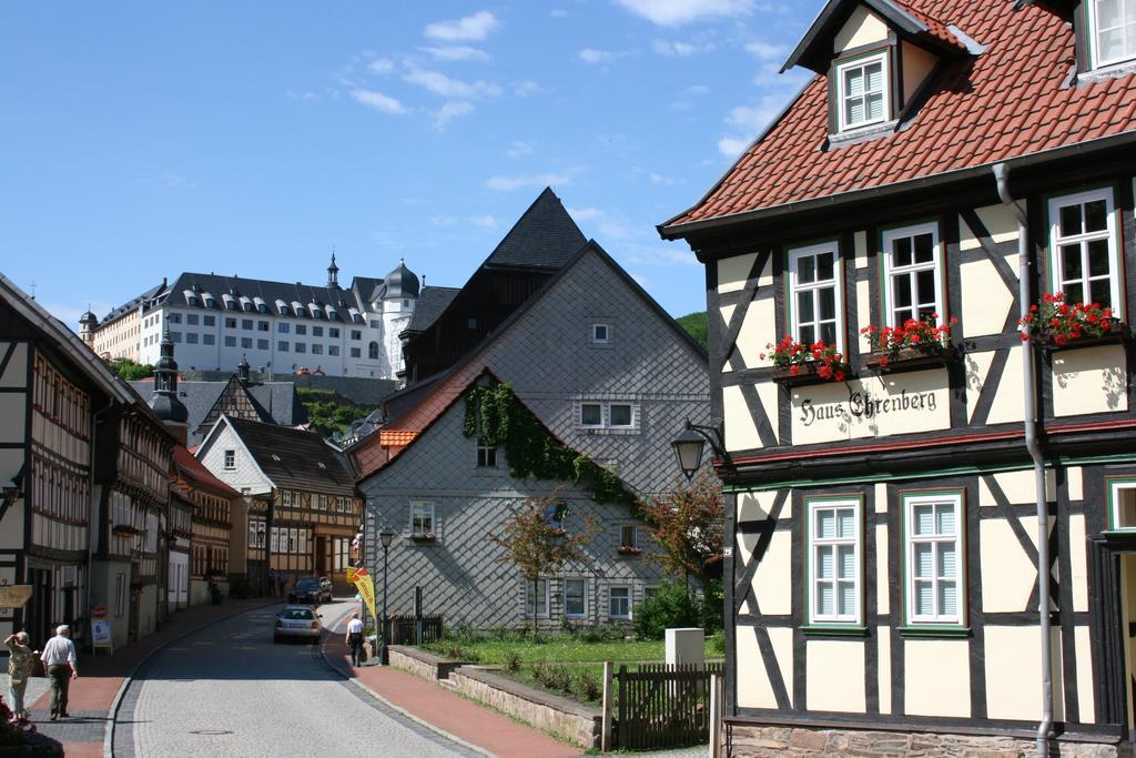 Hotel Garni Weisses Ross Stolberg i. Harz Eksteriør billede